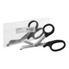 McKesson Stainless Steel / Plastic Office Grade Utility Scissors NonSterile 7-1/4 Inch Length 10 Ct 01-320BKGM - 2 of 4