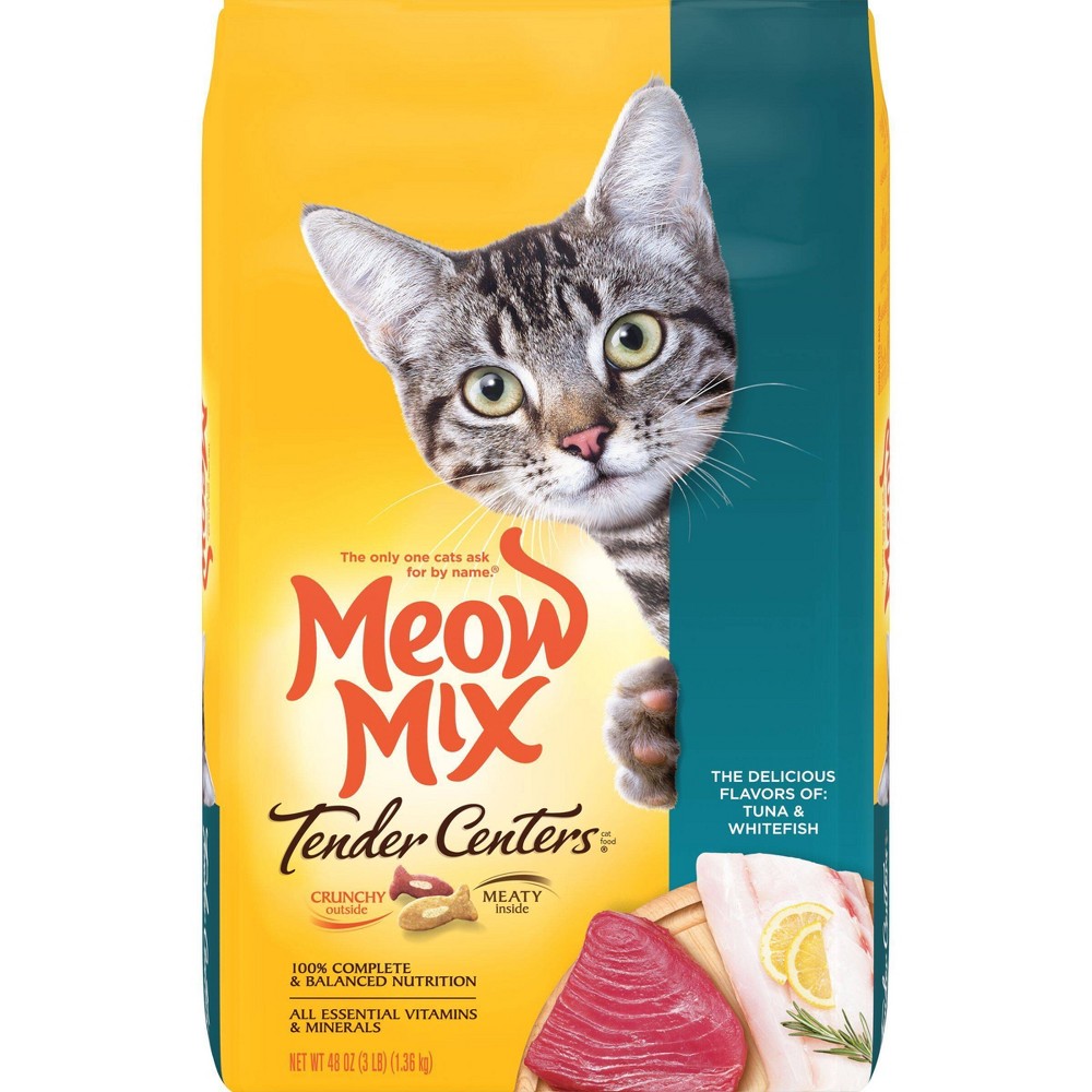 UPC 829274512534 product image for Meow Mix Tender Centers with Flavors of Tuna & White Fish Adult Complete & Balan | upcitemdb.com