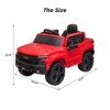 12V Ride on Car, Battery Powered Licensed by Chevrolet, Toddler Electric Vehicles Toys with Remote Control, MP3 Bluetooth Spring Suspension - 3 of 4