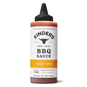 Kinder's Honey Hot BBQ Sauce - 15.5oz - 1 of 4