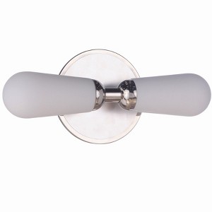 Craftmade Lighting Riggs 2 - Light Vanity in  Brushed Polished Nickel/Polished Nickel - 1 of 1