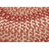 Colonial Mills Braxton Braided Runner, Red 2x11, Oval Shape - 3 of 4