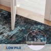 Washable Modern Abstract Living Room Rugs, Soft Non Slip Bedroom Dining Room Carpet, Stain Resistant Floor Rug for Kitchen Office - 4 of 4