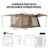 Naturehike Village 4/8 Person Camping Family Tent-60S Easy Instant Setup,4 Season,Blackout tent,UPF 12500+,Waterproof 3000mm,Large Waterproof Shelter - 3 of 4