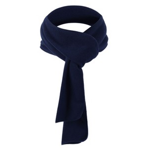 Anna-Kaci Winter Scarf Fleece Neck Warmer Solid Soft Windproof Lightweight Cold Weather Outdoor Gear for Women and Men - 1 of 4