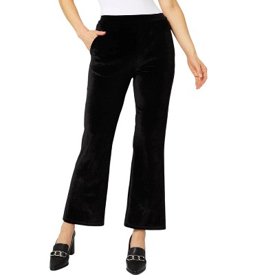 Women's Pippa Pleat Front Velour Pant - COCO + CARMEN