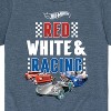 Boys' - Hot Wheels - Red, White, and Racing Short Sleeve Graphic T-Shirt - 2 of 4