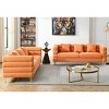 Cloud Couches,Lounge Sofa,Teddy Fabric Sectional Couch,Deep Sectional Sofa,Square Arm Couch-Cuddlewood - 2 of 4