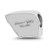 Black Bow Jewelry Sterling Silver Wisconsin Badgers NCAA Bead Charm - 4 of 4