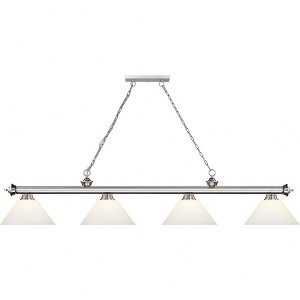 Z-Lite Cordon 4 - Light Chandelier in  Bronze Plate - 1 of 2