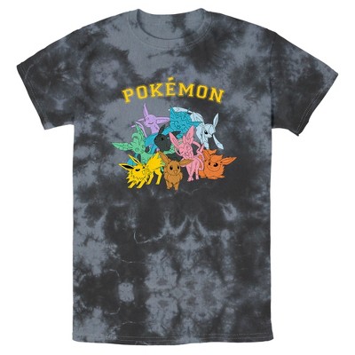 Men's Pokemon Eeveelutions Long Sleeve Shirt : Target