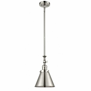 Appalachian - 1 Light Stem Hung Tiltable Mini Pendant In Traditional Style-13 Inches Tall and 8 Inches Wide - 1 of 1