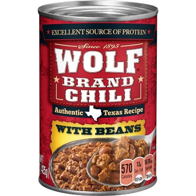 Wolf Brand Chili with Beans - 15oz