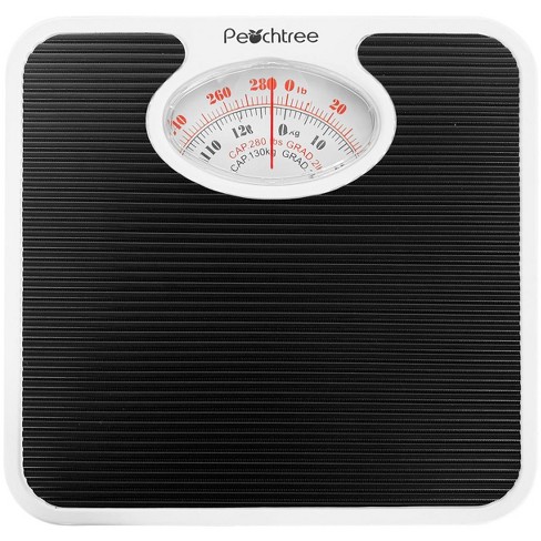 Peachtree Fit Series High Precision & Accuracy Mechanical Bathroom Body  Weight Scale 280lb Capacity