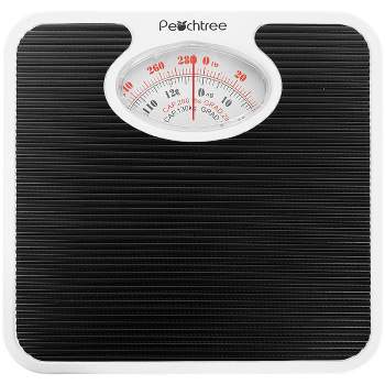 Peachtree Fit Series High Precision & Accuracy Mechanical Bathroom Body Weight Scale 280lb Capacity