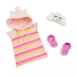 Our Generation Rainbow Unicorn Pajama Outfit for 18" Dolls