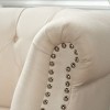 PAGED Accent Chair Comfy Living Room Chairs with Tufted Back and Studded Arms for Living Room, Office, Reception Room - 4 of 4