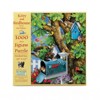 Sunsout Kitty and Birdhouse 1000 pc   Jigsaw Puzzle 35240 - 3 of 4
