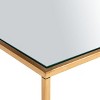 Burton Coffee Table - FOX2582A - Gold/Clear - Safavieh Couture - 4 of 4