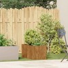 vidaXL Planter Rusty Weathering steel Large Decorative Inlays Planter - 3 of 4