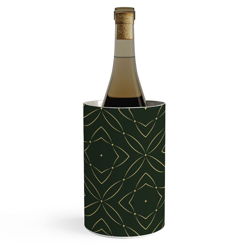 Marta Barragan Camarasa Vintage emerald pattern Wine Chiller - Deny Designs, 1 of 3