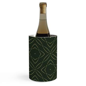 Marta Barragan Camarasa Vintage emerald pattern Wine Chiller - Deny Designs