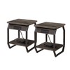2 coffee tables with charging station, side table with USB port and socket, small bedside table in living room and bedroom - 4 of 4