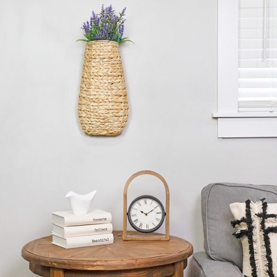 Natural Rattan Oval Hanging Storage Basket