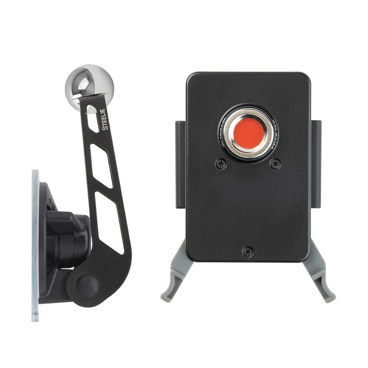 Nite Ize Steelie Squeeze Windshield Kit - Magnetic, Sturdy Phone Holder with Universal Design - Compatible with Apple MagSafe iPhones and Accessories - thumbnail 2