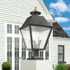 Livex Lighting Mansfield 3 - Light Post Light in  Charcoal - 3 of 4