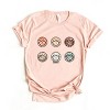 Simply Sage Market S.W.Smiley Leopard Smiley Face Stacked Short Sleeve Tee - 2 of 4