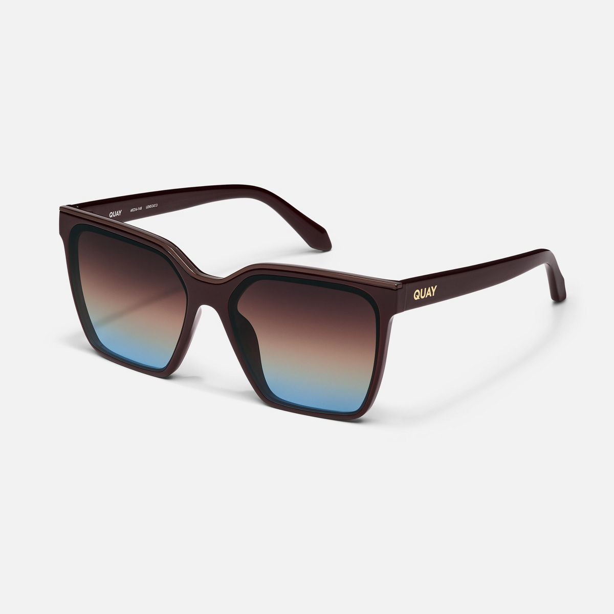 QUAY Womens Level Up Square Sunglasses - thumbnail 9