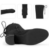 Perphy Round Toe Block Heel Over the Knee High Boots for Women - 3 of 4