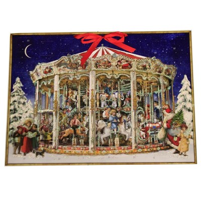 Christmas 15.0" The Christmas Carousel. Advent Calendar Germany  -  Advent Calendars