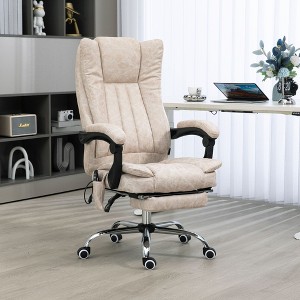 NicBex Adjustable Office Chair Modern Tiltable Microfiber Ergonomic Executive Chair with Padded Reversible Arms and High Back for Office, Study - 1 of 4