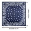 Elerevyo Women's Paisley Satin Square Scarf - 3 of 4