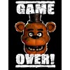 Five Nights at Freddy's Game Over Freddy Face Boy's Black T-shirt - image 2 of 3