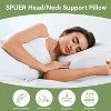FAPO Ergonomic Memory Foam Neck Support Pillows for Neck and Shoulder Pain Sleepers, Relief for Neck & Shoulder Pain - 2 of 4