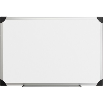 Lorell Dry-Erase Board 6'x4' Aluminum Frame/White 55653