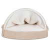 FurHaven Faux Sheepskin Snuggery Orthopedic Dog Bed - 2 of 4