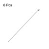 Unique Bargains Stainless Steel Drink Appetizer Bead Head Cocktail Picks 8.2" - 3 of 4