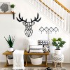 Geometric Deer Metal Wall Art, Home Office Living Room Decor - 4 of 4