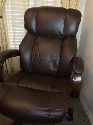 La-Z-Boy Fairmont Big and Tall Executive Office Chair - Biscuit 