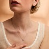 Pure Collection by Ross-Simons 0.22 Carat Swiss Blue Topaz Pendant Necklace in 14kt Yellow Gold - 3 of 4