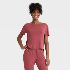 Women's Cooling Jersey Pajama T-Shirt - Auden™ - 1 of 4