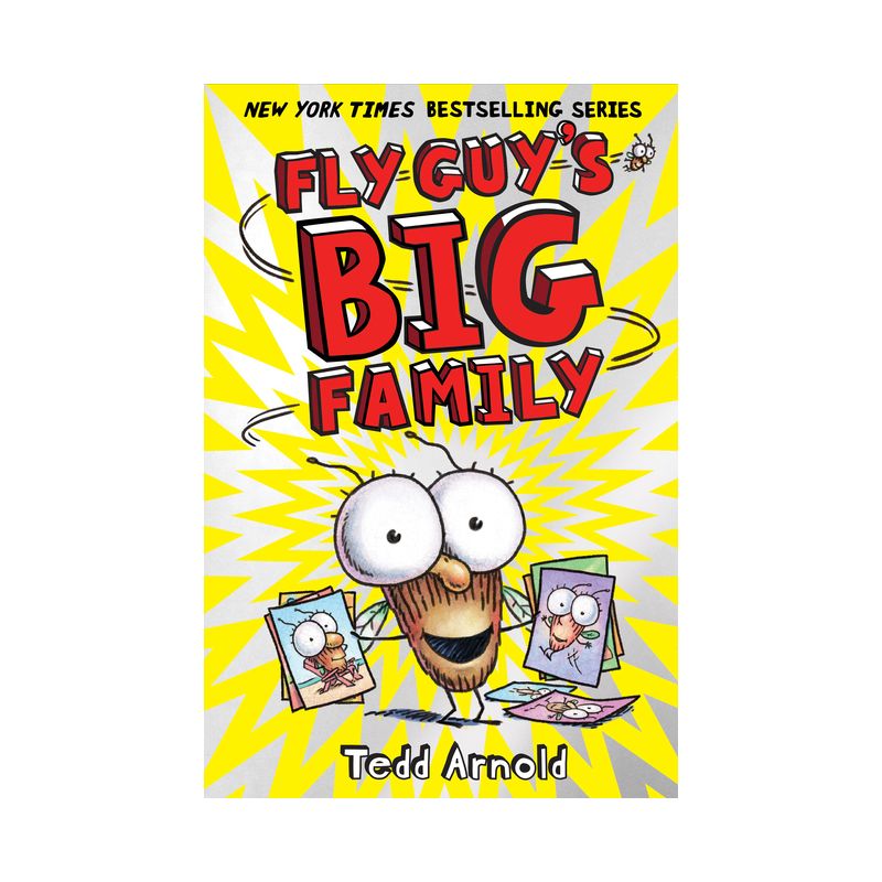 Fly Guy's Big Family (Fly Guy #17) - by  Tedd Arnold (Hardcover), 1 of 2