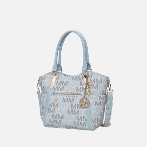 MKF Collection Jeneece M Signature Tote Bag Vegan Leather Stylish Women’s Purse by Mia K - 1 of 4