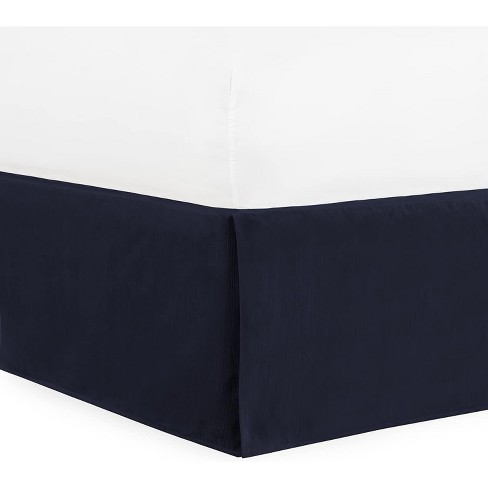 Velvet bed outlet skirt king