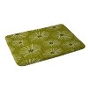Deny Designs ayeyokp Retro Daisies Musk Green Memory Foam Bath Mat - 2 of 4