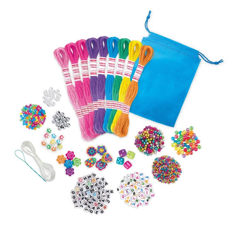 My Look A to Z Jewelry Kit: Creative Thinking Craft, Includes Beads & Elastic Cord, 4 of 8